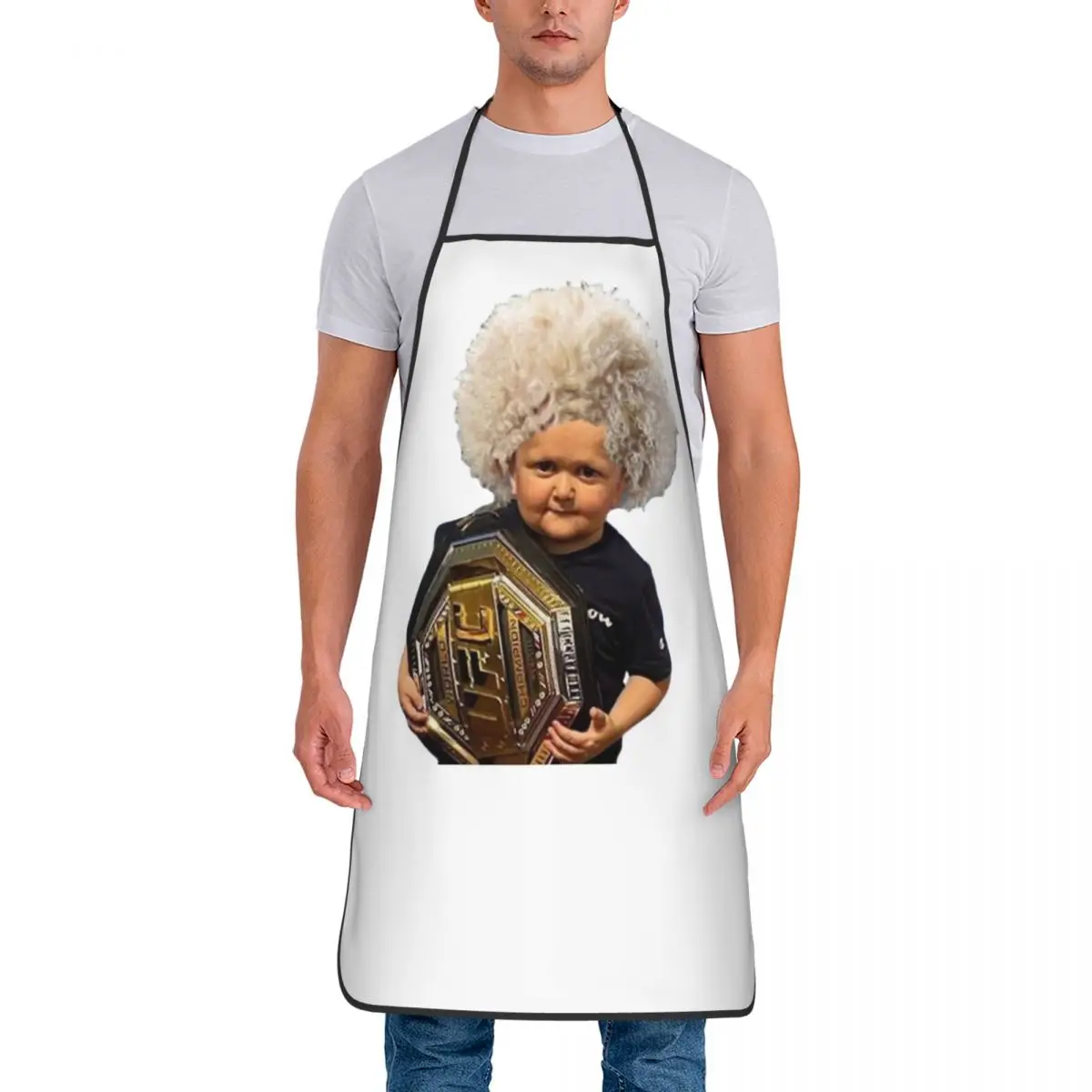 Funny Hasbulla1 Aprons for Men Women Adult Unisex Kitchen Chef Bib Hasbulla Tablier Cuisine Cooking Baking Painting