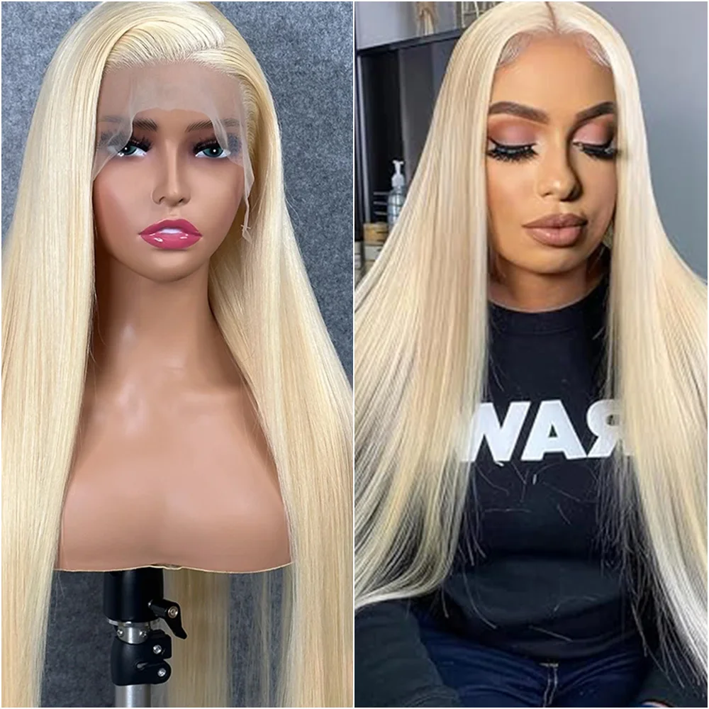 

Blonde Body Wave Lace Front Wig HD Transparent Lace 13x4 13x6 Human Hair Wigs 613 Pre Plucked Full Frontal Wigs for Black Women