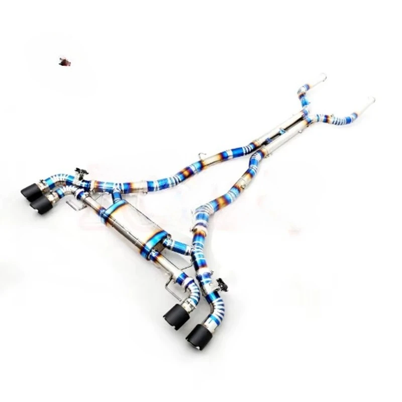 Factory High Quality X6M F96 X5M F95 S63 Engine Inventory 304ss Valve Electronic Exhaust System High Quality Exhaust Pipes