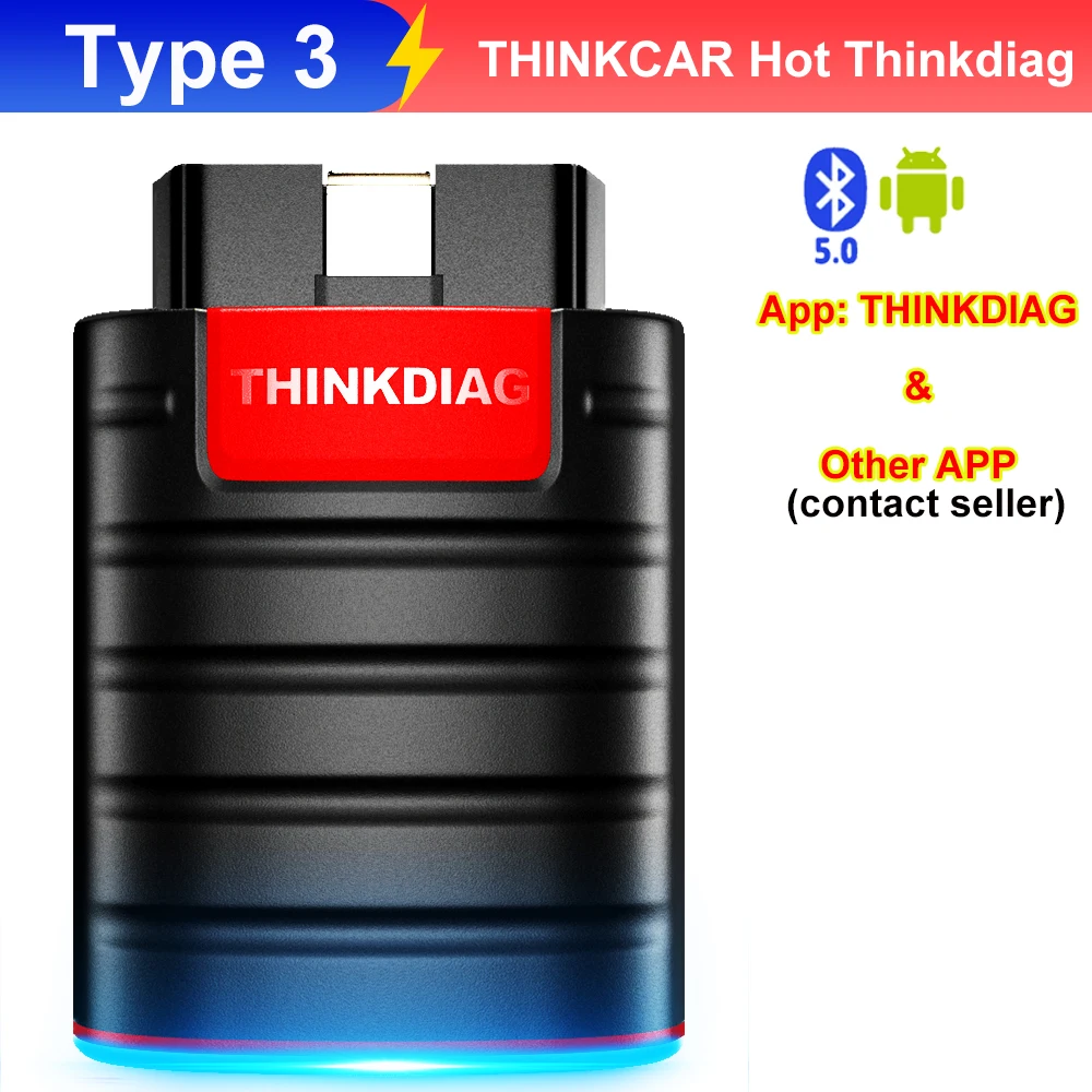 2026 THINKCAR Nieuwe Thinkdiag ALLE Systeem Auto Diagnostische Hulpmiddelen ECU Codering Actieve Test 16 Reset 1 Jaar Gratis OBD2 Scanner codelezer
