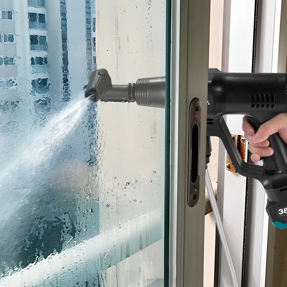 Yofidra 200Bar Brushless High Pressure Car Washer Water Gun 6 IN 1 Cleaning Garden Washing Wash Spray Gun For Makita Battery Pin