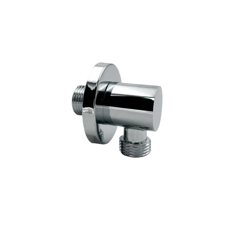 Wall Supply Elbow, 1/2 Way Water Separator Shower Tee Adapter Shower Head Diverter Valve Bathroom Accessories