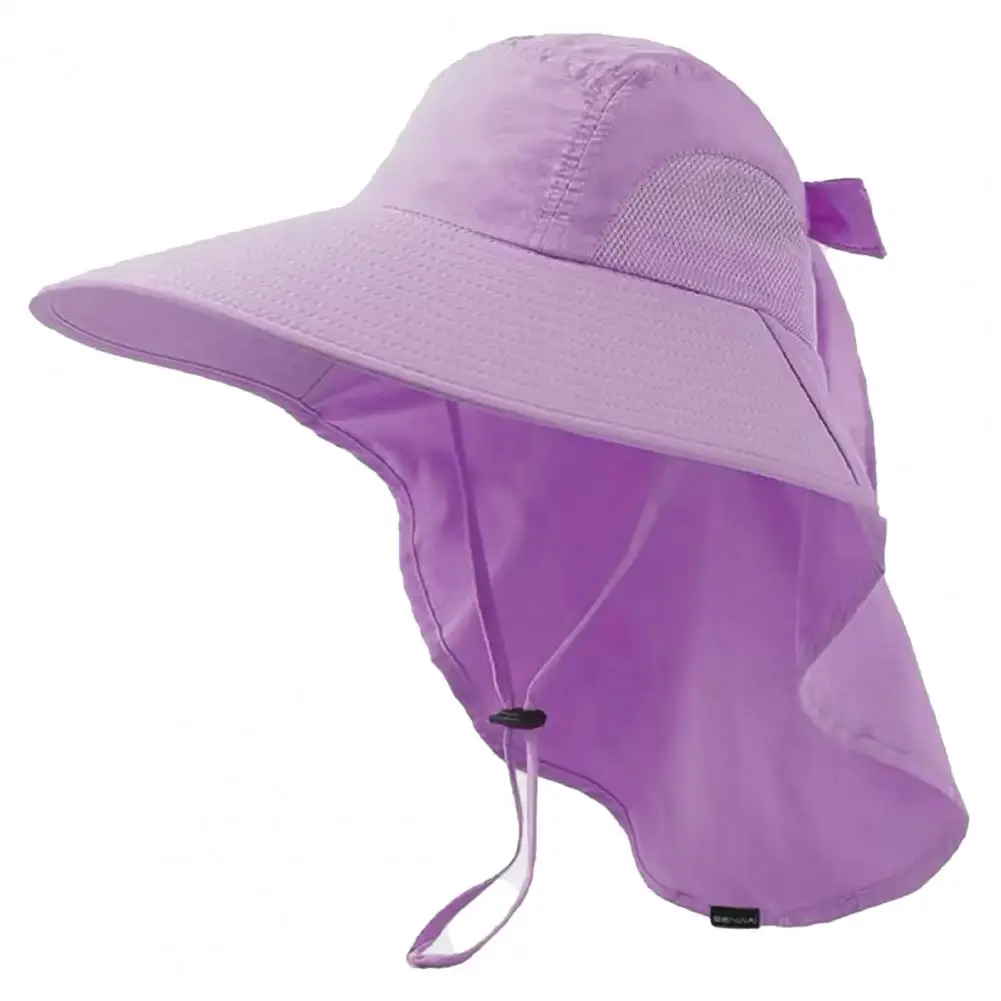 Wide Brim Sun Hat Women with Neck Flap for Outdoor Activities Upf 50+ Uv Hat for Beach