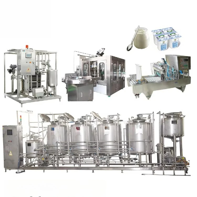 FOODLINE Overseas Exclusive Yogurt Processing Line Auto Whey Separation Recycle Byproducts For Dairy Deep Processing