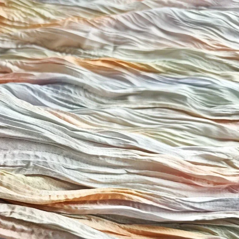 

Плиссированная ткань Пальто Юбка Одежда Дизайнерские ткани Ткань Diy Одежда Швейные ткани Оптовая продажа на метр Полиэстер Материал