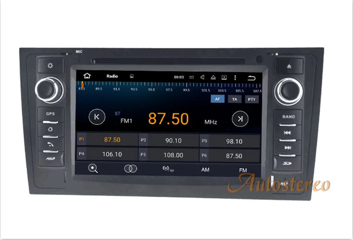 Carplay Android 14 For Audi A6 1997-2004 Auto Stereo Car Radio GPS Navigation Multimedia Player Head Unit Media