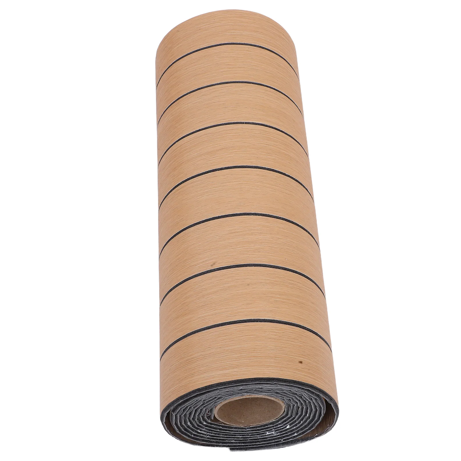 

3D Slat Wall Panels 40Cmx300Cm Brown Waterproof Peel Stick Self-Adhesive Wallpaper For Kitchen Bathroom Decorative Sticker Home