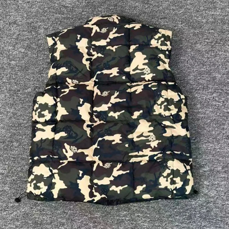 

American Trend MERTRA Jacket Camouflage Reversible Loose Sleeveless Outerwear Winter Casual Mertra Vest Jackets