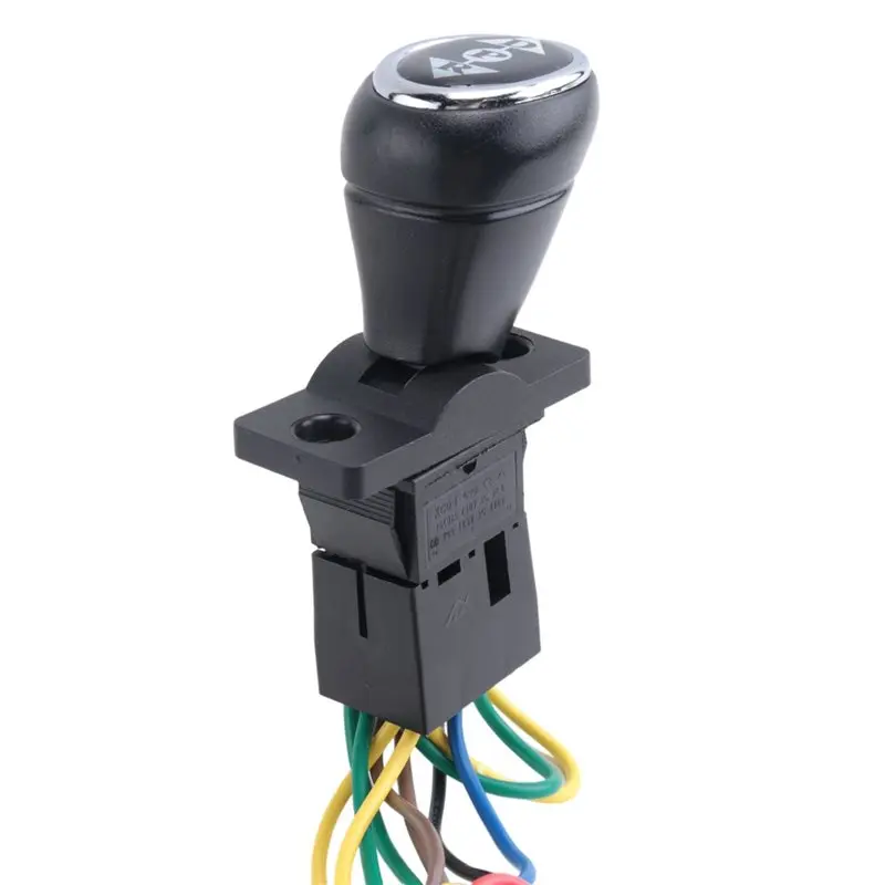 ABUM-3X Children Electric Car DIY Modified Wires And Switch Kit, Kids Electric Car 4WD Ride On Accessories Single Line