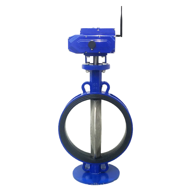 IoT LoRa/4G Butterfly Valve Ball Valve Quarter Turn Waterproof Motorized Electric Actuator Via Cell Phone App Control