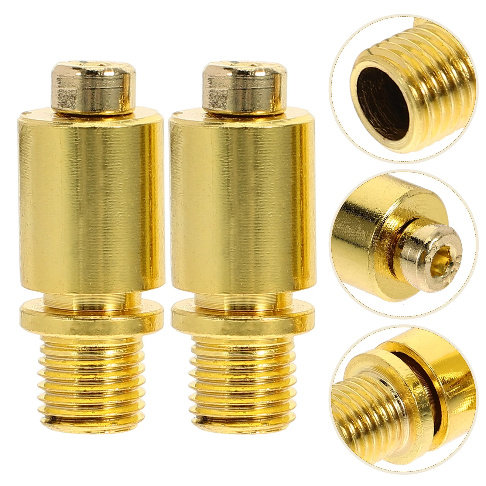 

2 Pcs Guitar Parts and Accessories Jack Electric Tremolo Stabilizer Arm Socket Rocker