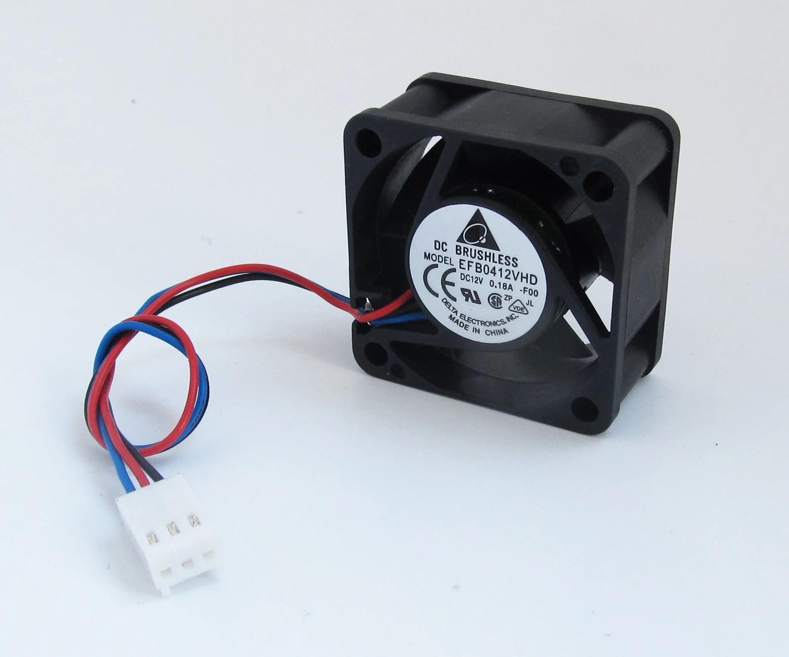 

Delta EFB0412VHD 40x40x20mm 4020 12V 0.18A DC Brushless Fan for 4 Pieces -