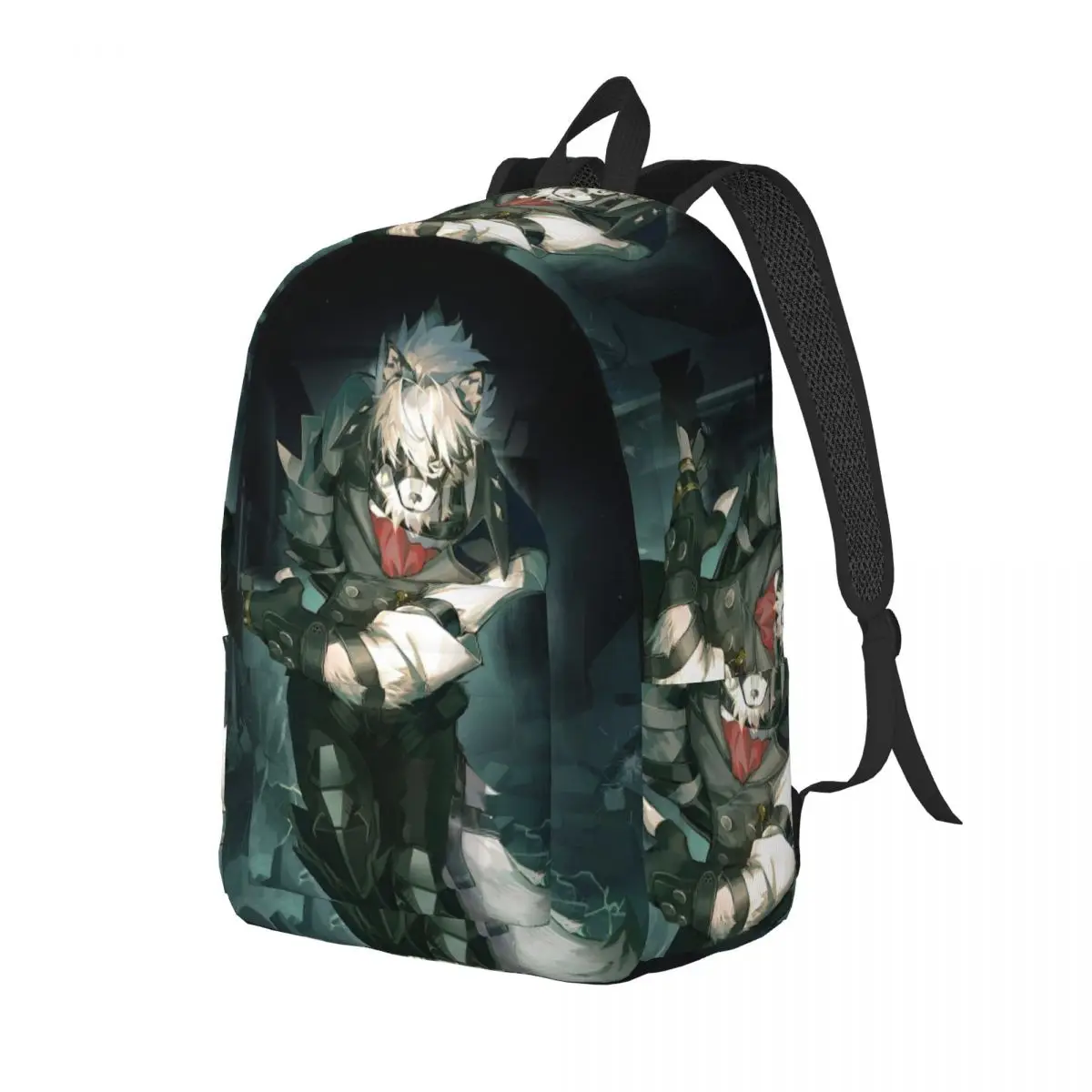 Zenless Zone Zero Backpack Middle High College School Student Video game Bookbag Teens Canvas Daypack with Pocket