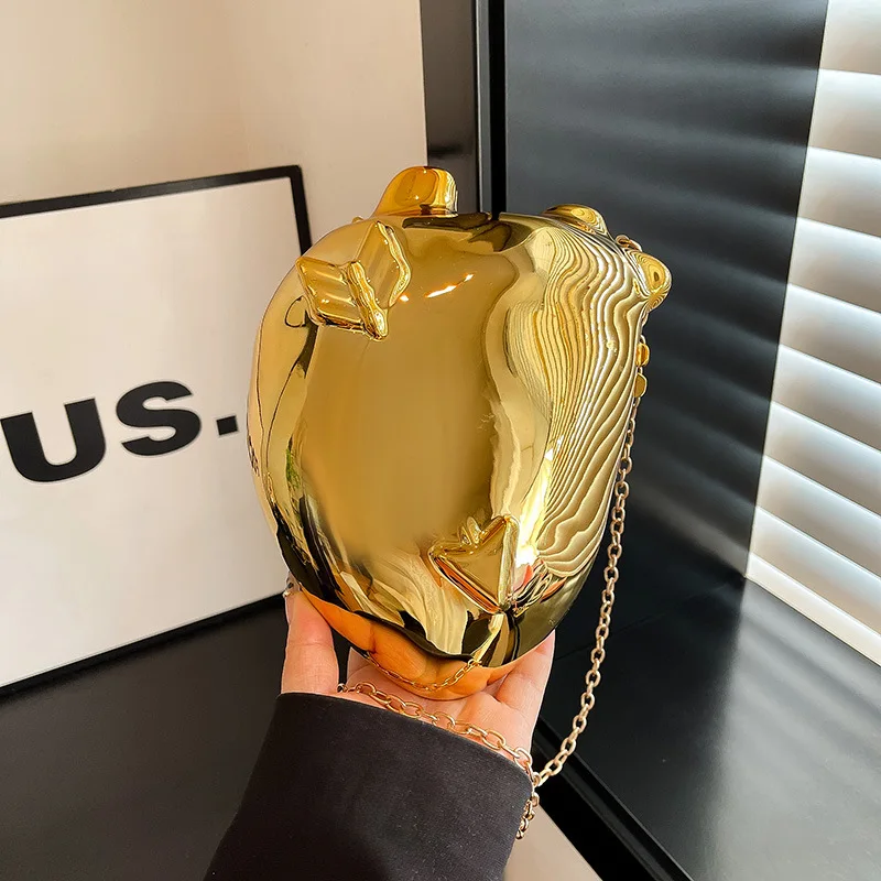 

Роскошная акриловая банкетная сумка для женщин, новинка 2025, жесткая сумка-коробка с ремешком-цепочкой, сумка через плечо для телефона