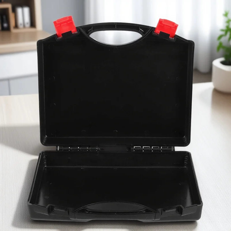 Multifunktionale Hardware Bohrer Lagerung Box Tragbare Werkzeug Organizer Fall Transparent Deckel Fach Langlebig Pp