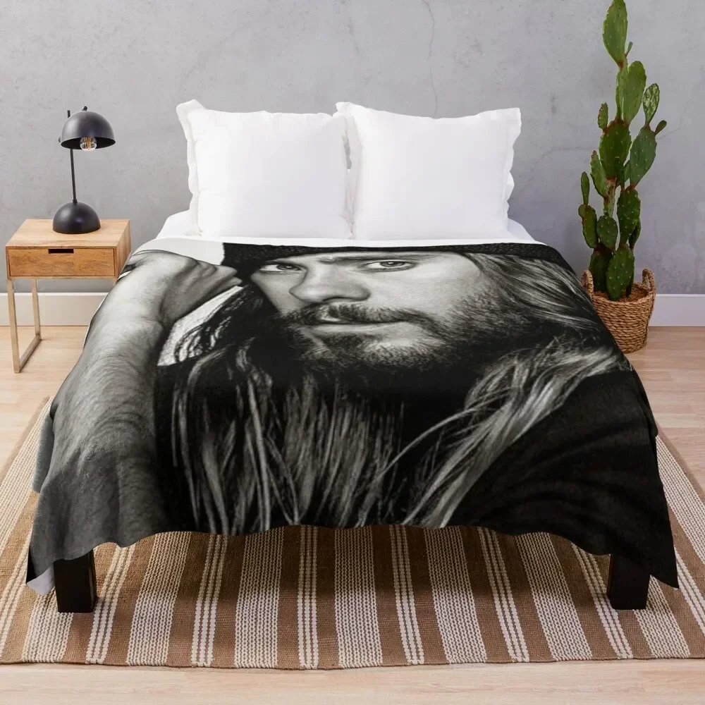 

Jared Leto Throw Blanket Decoratives Bed linens Heavy heavy to sleep Blankets