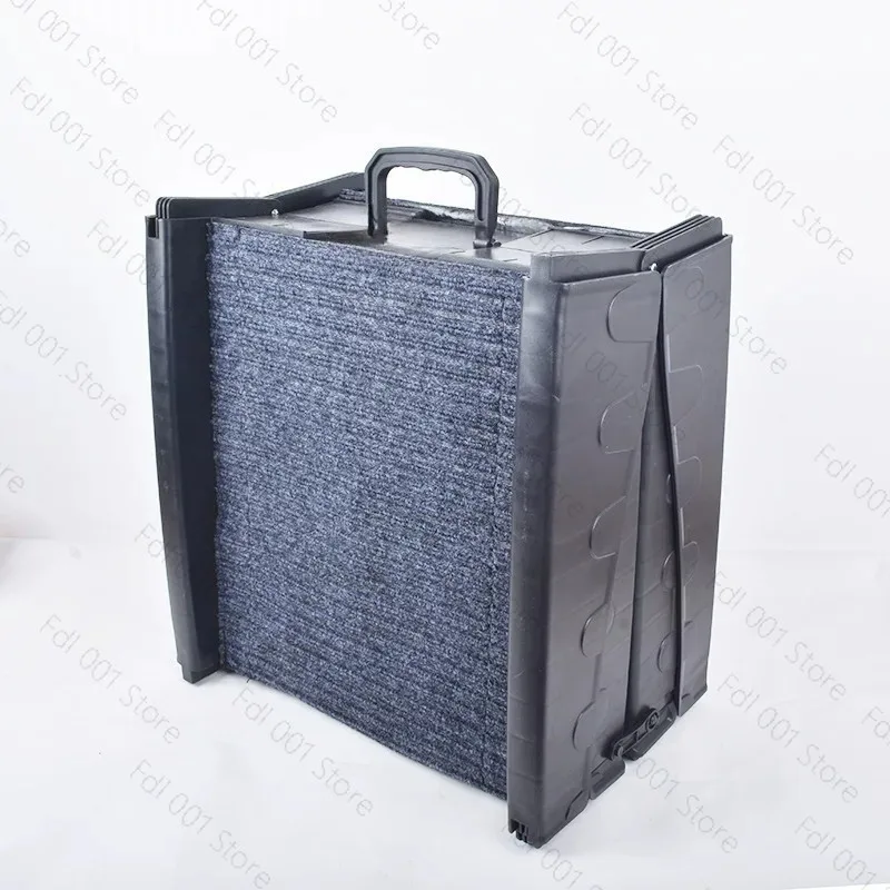 Folding Car Pet Elderly Dog Auxiliary Ramp Portable Stairs Car Step Slope Non-slip Car Ladder