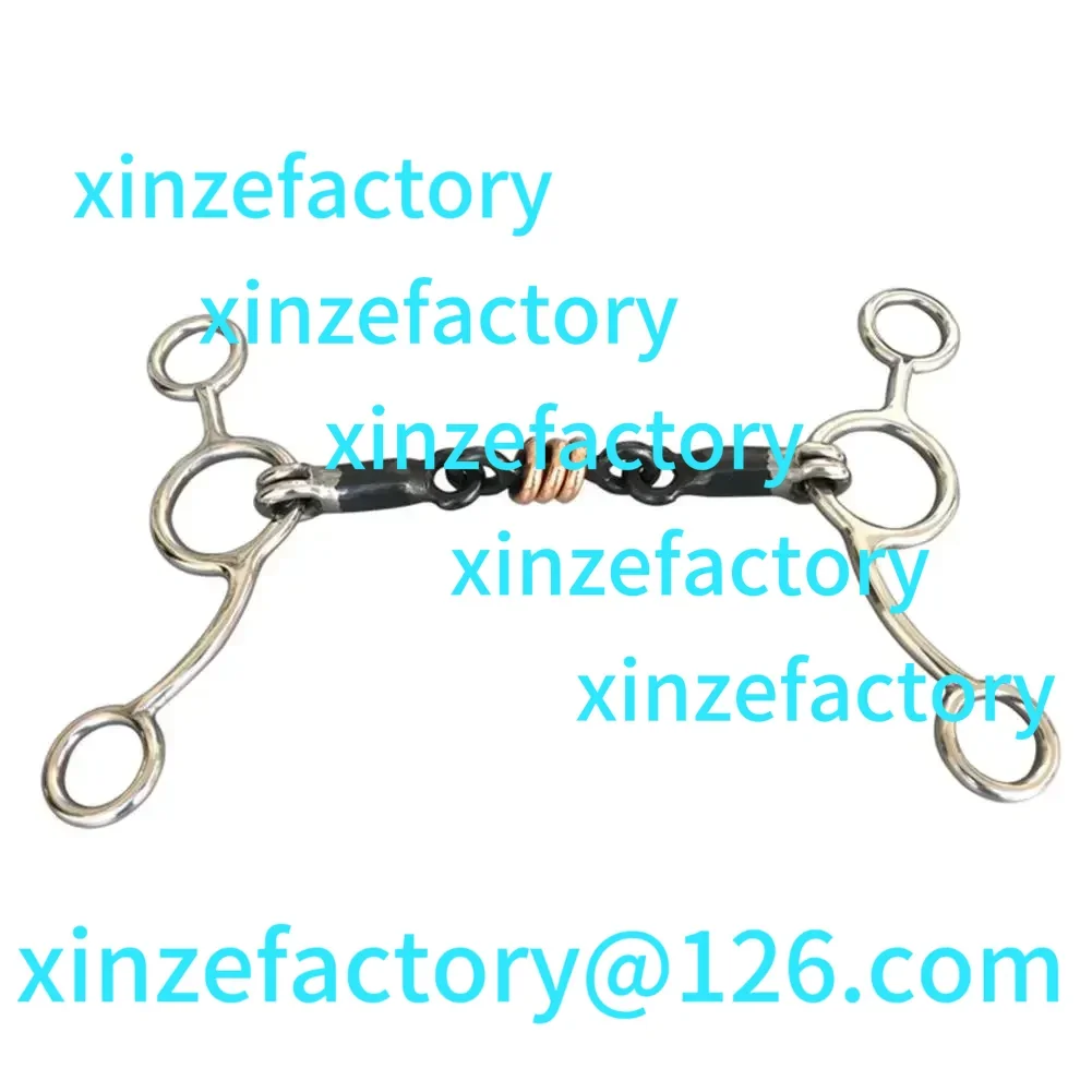 

Customization Outdoor Part Horse Bit Copper Equestrian Length 13.5cm Sporting Stainless Steel Weight 420g