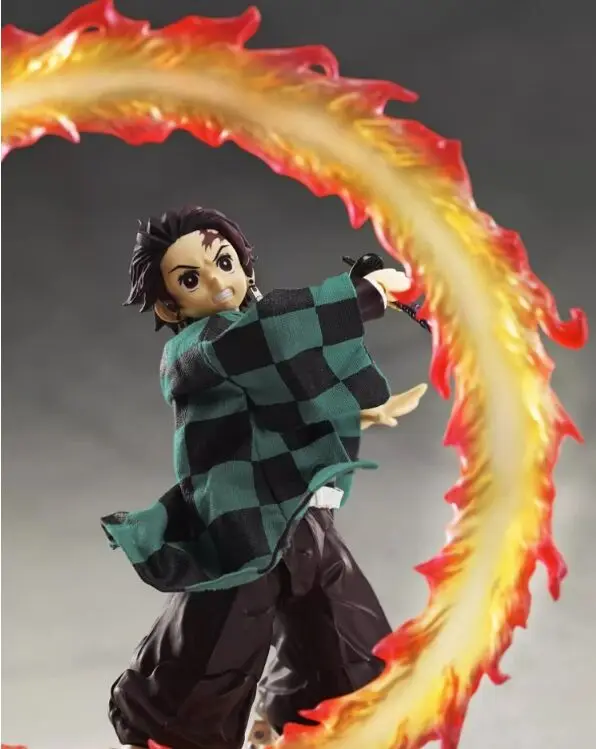 

Original Aniplex BUZZmod Kamado Tanjirou Demon Slayer Action Figure Model Toy Brinquedos Figurals