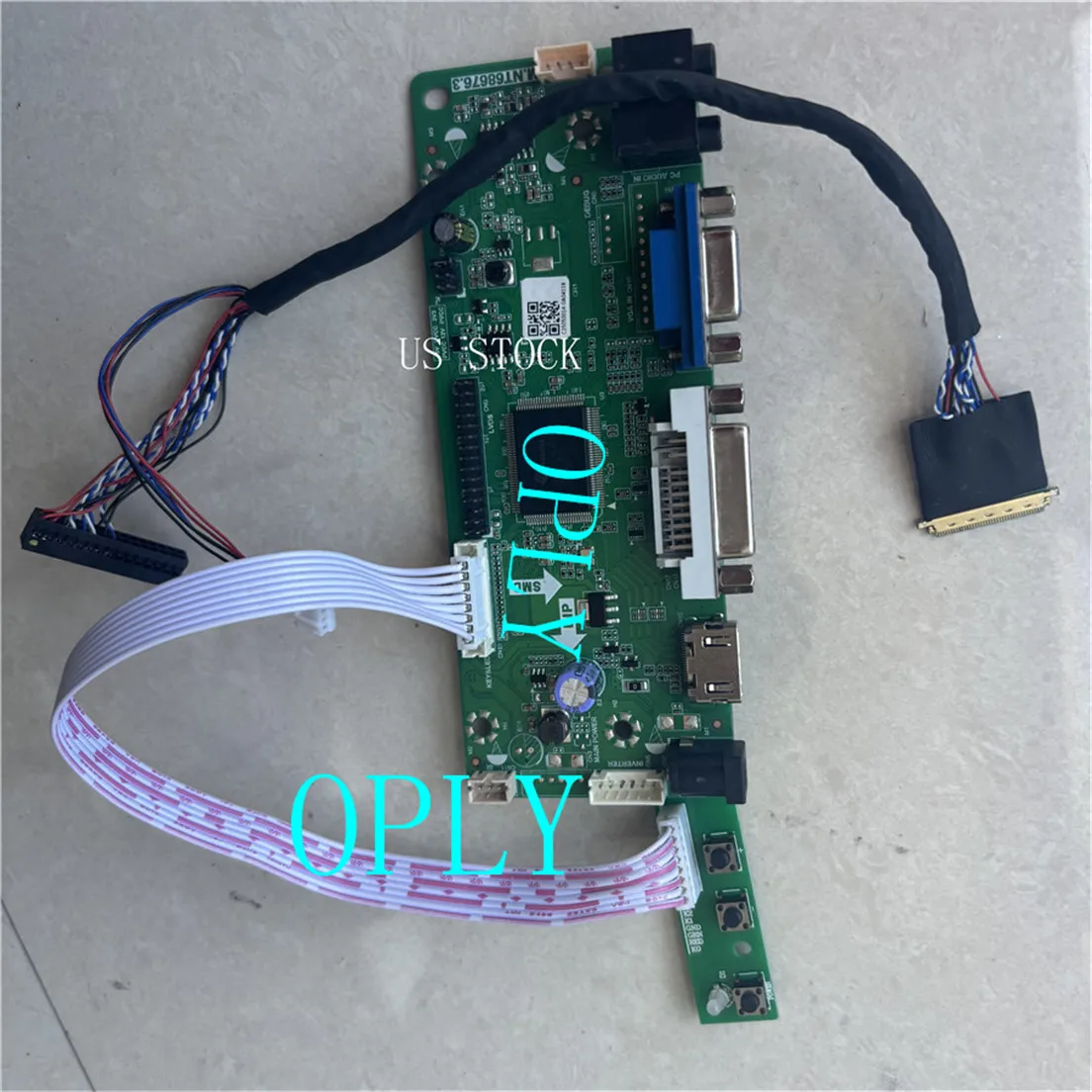 Controller board HDMI-compatible 1920X1080 LED for LP156WF1-TLC1 LP156WF1-TLF3 LP156WF1-TLB2 LP156WF1 15.6 Panel DIY DVI VGA Kit