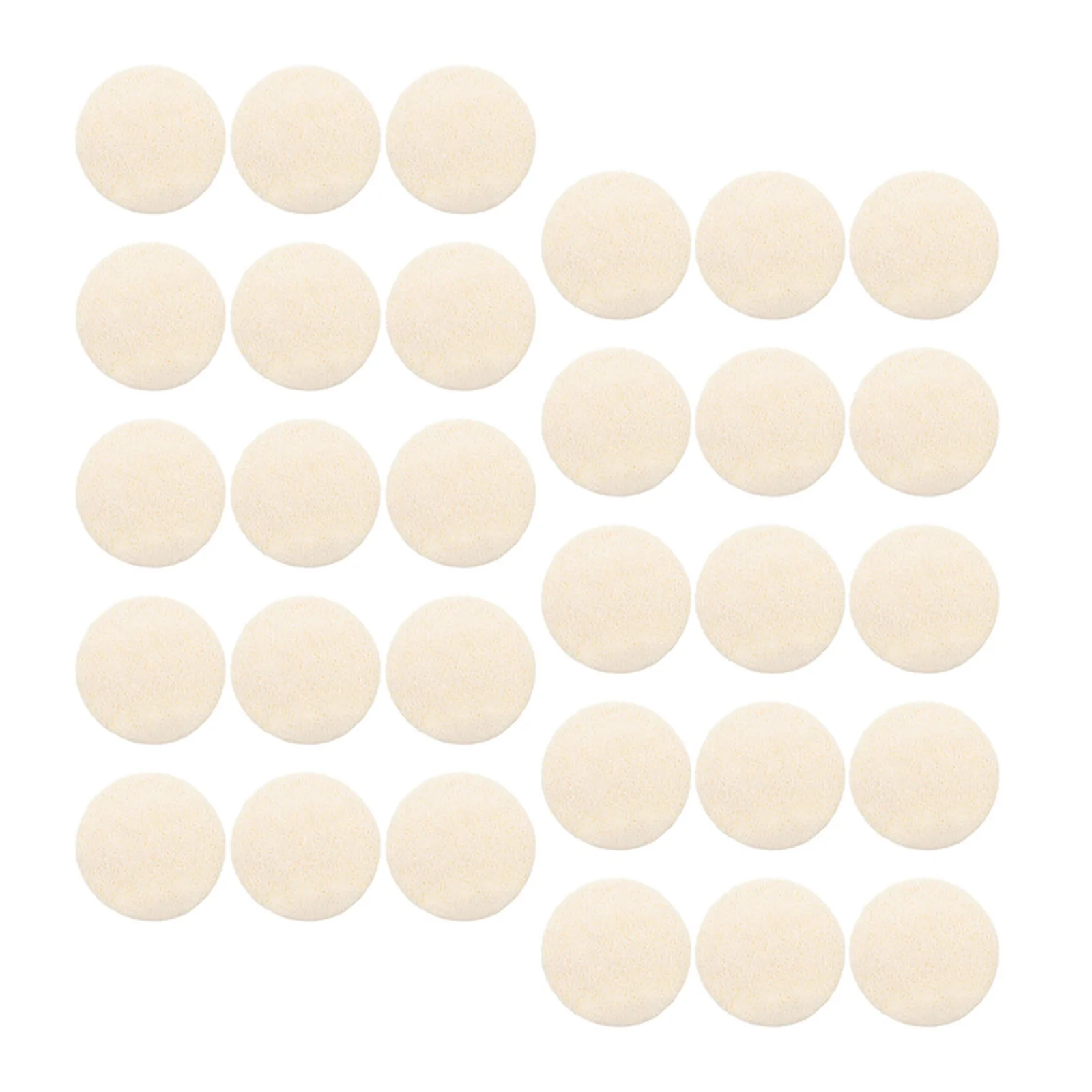 50 Stuks Loofah Gezicht Scrubber Pads Natuurlijke Exfoliërende Facial Loofah Zachte Gevoelige Huid Make-Up Remover Gezicht Cleanser Douche