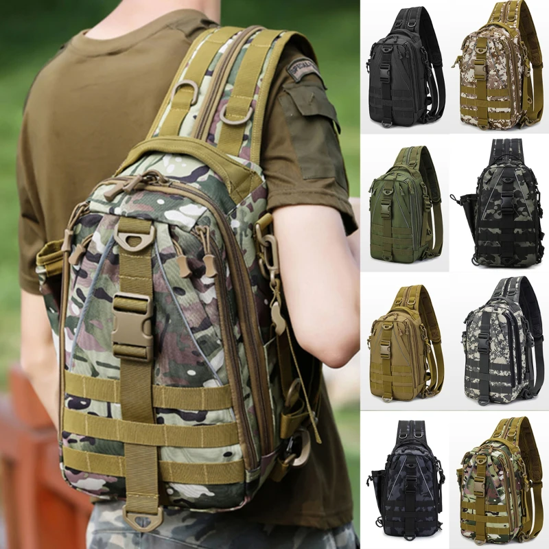 

Camping Backpack Waterproof Trekking Fishing Hunting Bag Molle Climbing Rucksack Outdoor Bags mochila