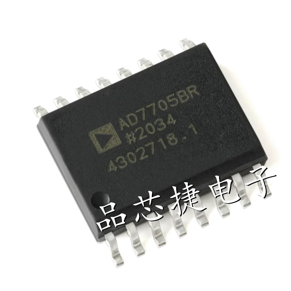 

5pcs/Lot AD7705BRZ-REEL7 Marking AD7705BR SOIC-16 2-Channel,16-Bit, Sigma-Delta ADC