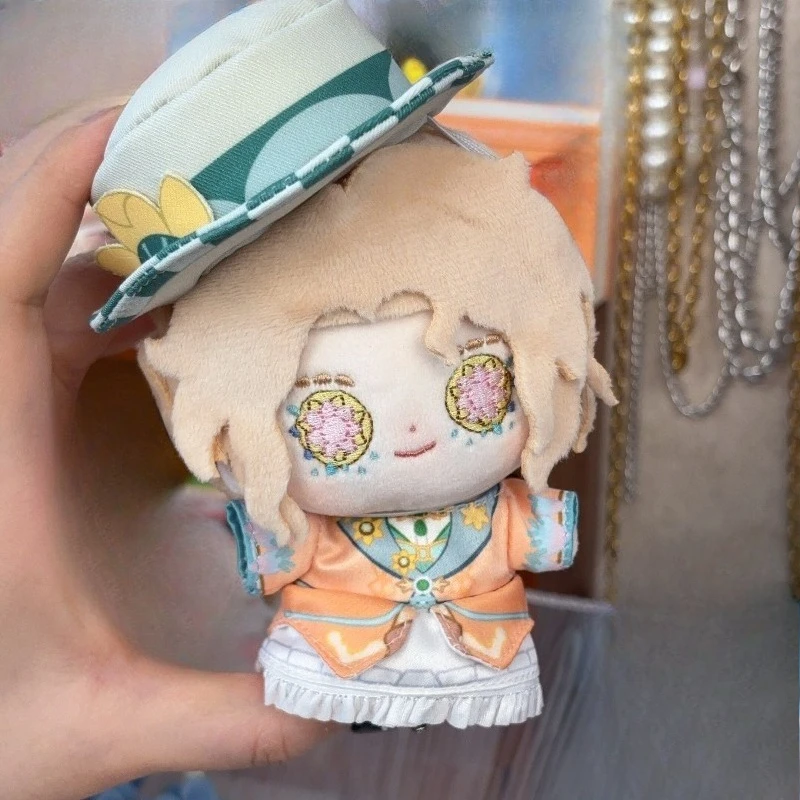 

10cm Anime Game Identity V Journalist Miss Watson Kawaii Cosplay Soft Cotton Doll NuNu Body Cartoon Mini Toy Figures Fans Gifts