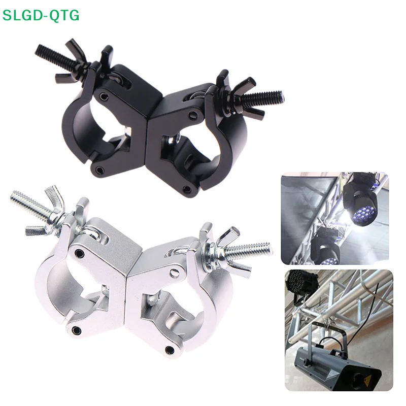 Hot!   1 Piece Aluminium Truss Clamps 28-32mm Tube O Hook Stage Lighting Mount Bracket Fast Lock Lighting Clamp
