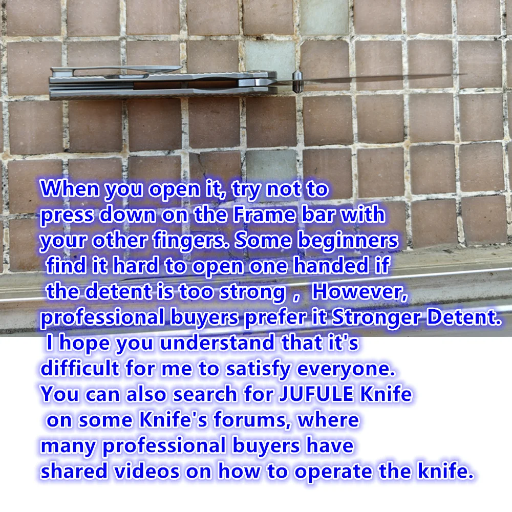 JUFULE Nuovo DUK Dragon Scale Manico in titanio sagomato Cuscinetto in ceramica Tasca Strumento EDC Caccia da campeggio 154CM Coltello pieghevole per esterni