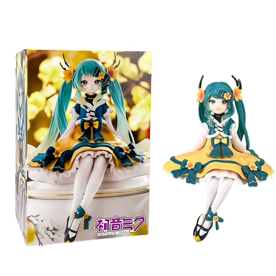 Hatsune Miku Anime Figure Toys Flower Fairy Collection  Action Figurine Model Dolls Birthdays Gifts Kids