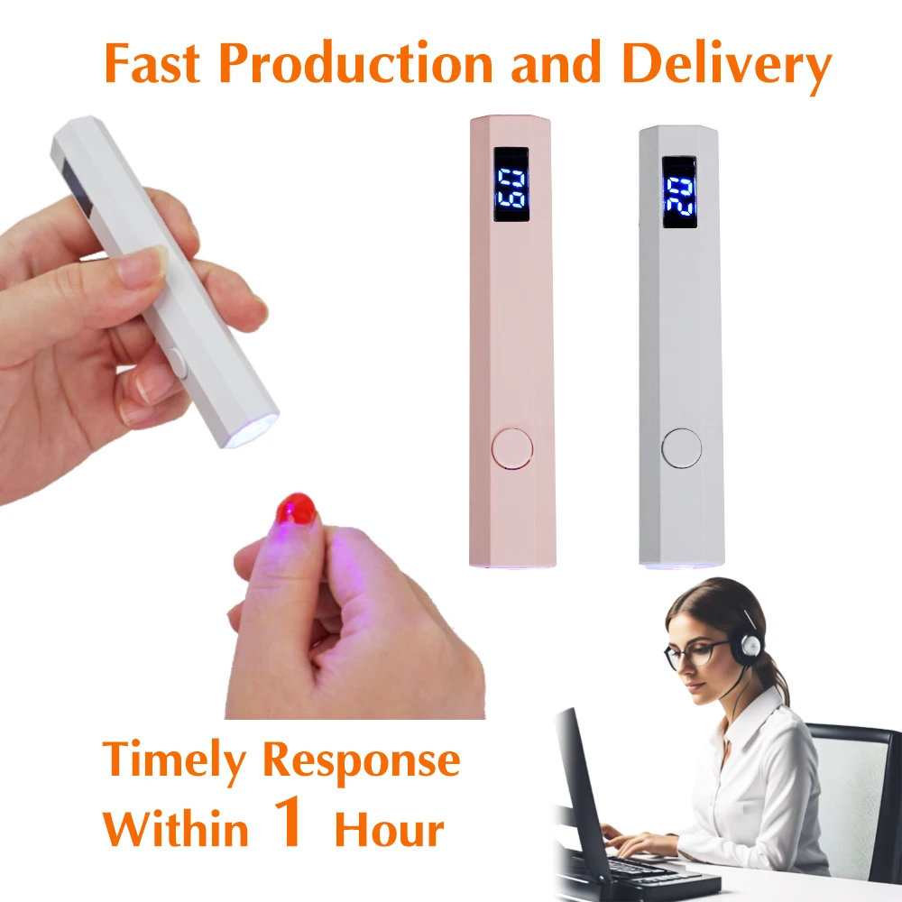 Mini lampada per unghie UV LED per unghie in gel