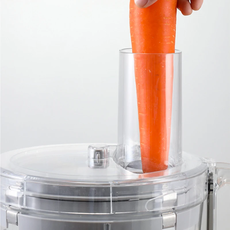 Máquina de corte elétrico para frutas e legumes, multifuncional, fatiador de cenoura, fatiador de pepino e batata, melancia com 5 lâminas, comercial