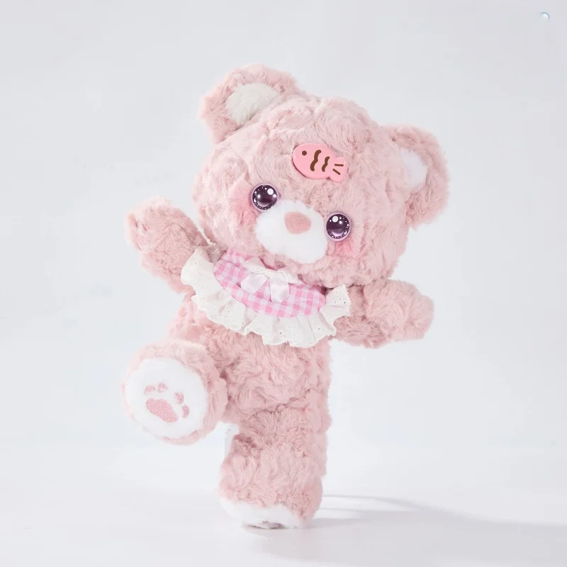 

/gift box /30 cm Mocha bear pink skeleton bear gift to send his girlfriend to accompany the bear warrior cute