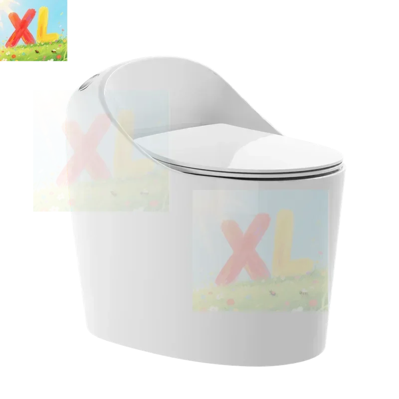 

Household ceramic toilet creative small apartment siphon toilet large pipe large impulse silent 250/350
