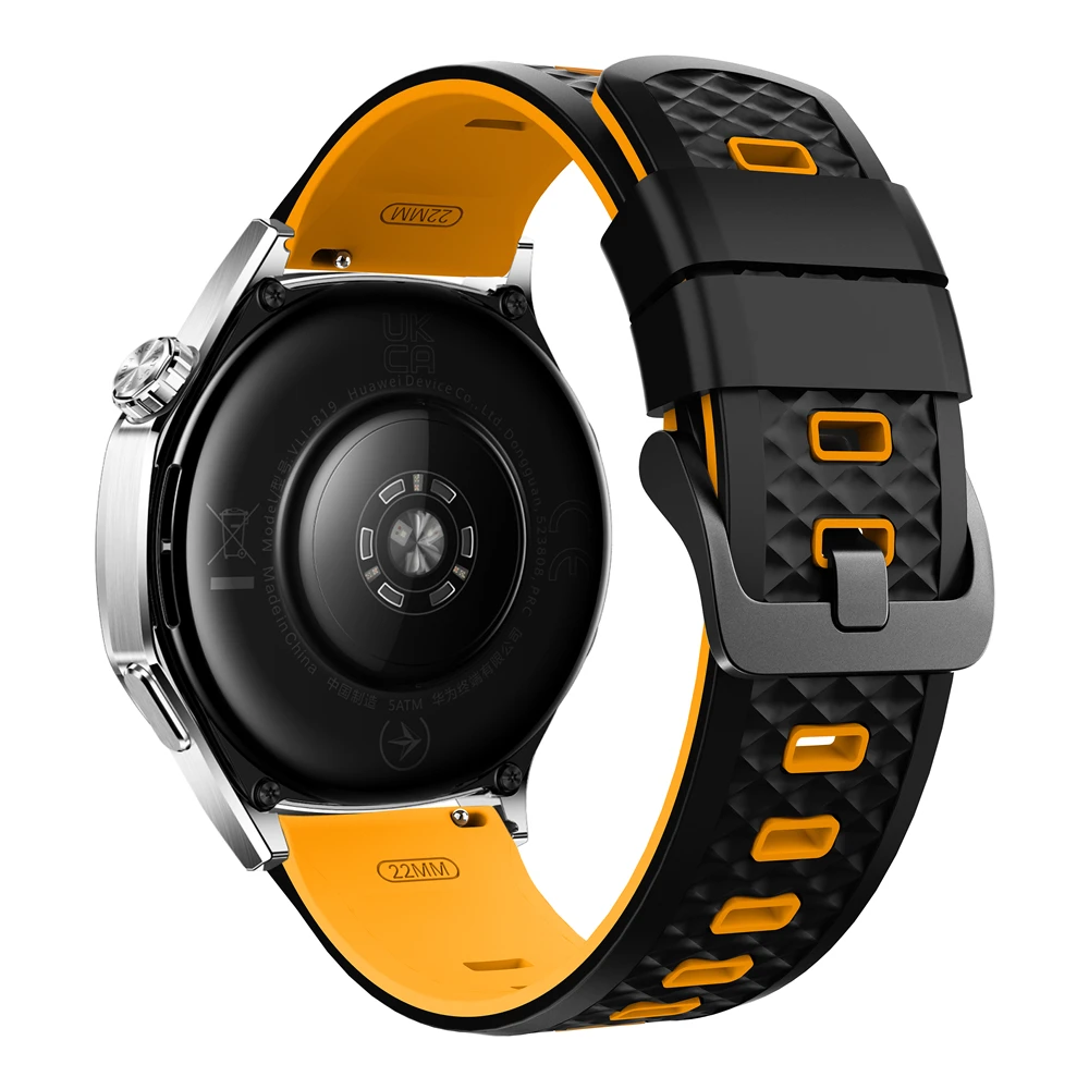 22 مللي متر حزام سيليكون ل Amazfit Balance 2/Bip 6 5/GTR 4 3 Pro سوار لساعة هواوي 5 46 مللي متر/لغارمين فينو 4 45 مللي متر الساعات #2