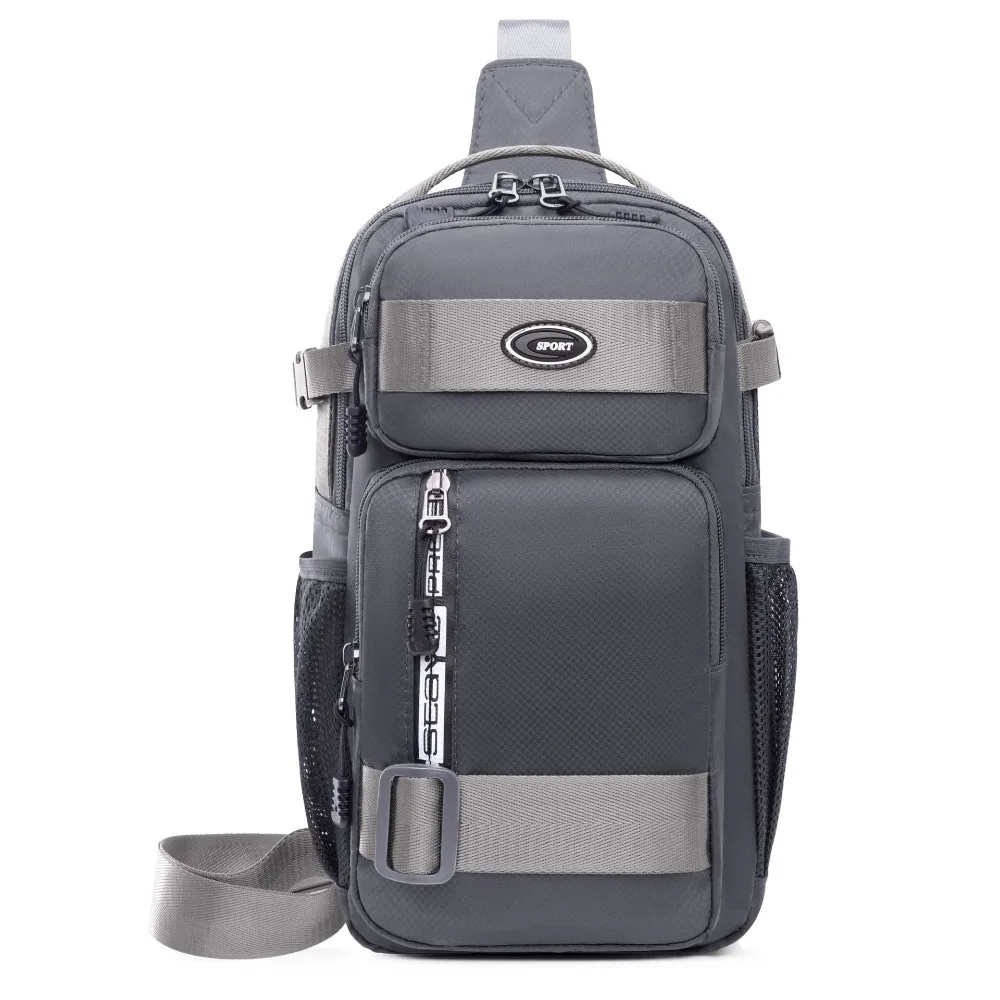Fashion Multifunction Shoulder Bag High Capacity Nylon Travel Bag Sport Chest Bag 2
