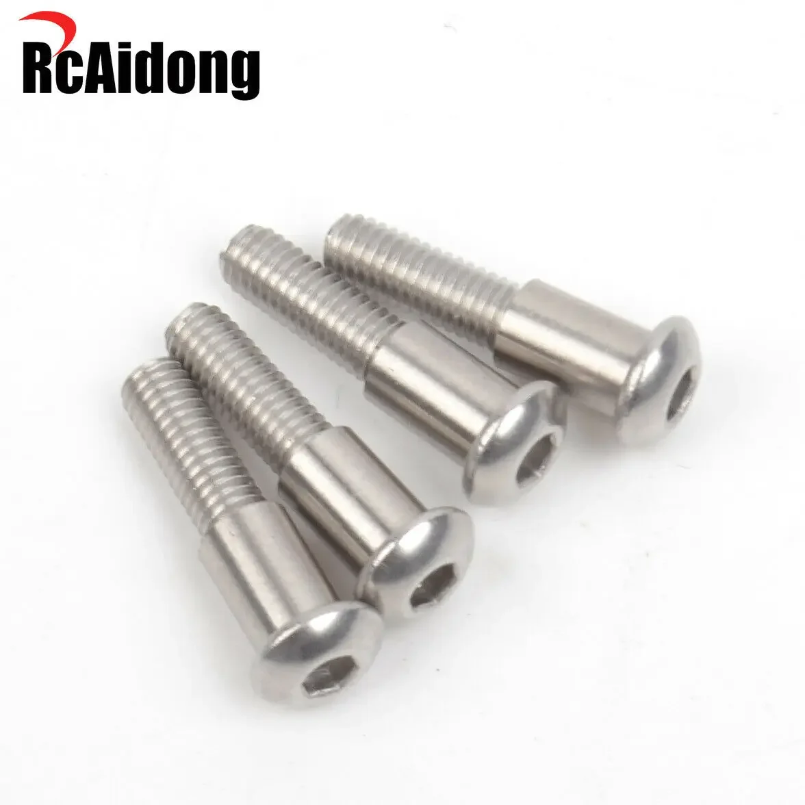 RcAidong 4 sztuk 3x14mm niskie tarcie stopniowe śruby dla Tamiya TT-02/TT02B/M05/WR02 zdalnie sterowany samochód wyścigowy części zamienne