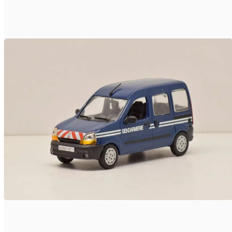 Bulk NOREV 1:43 Scale KANGOO Blue Police MPV Van Simulation Alloy Car Model Classic Adult Souvenir Gift Static Display