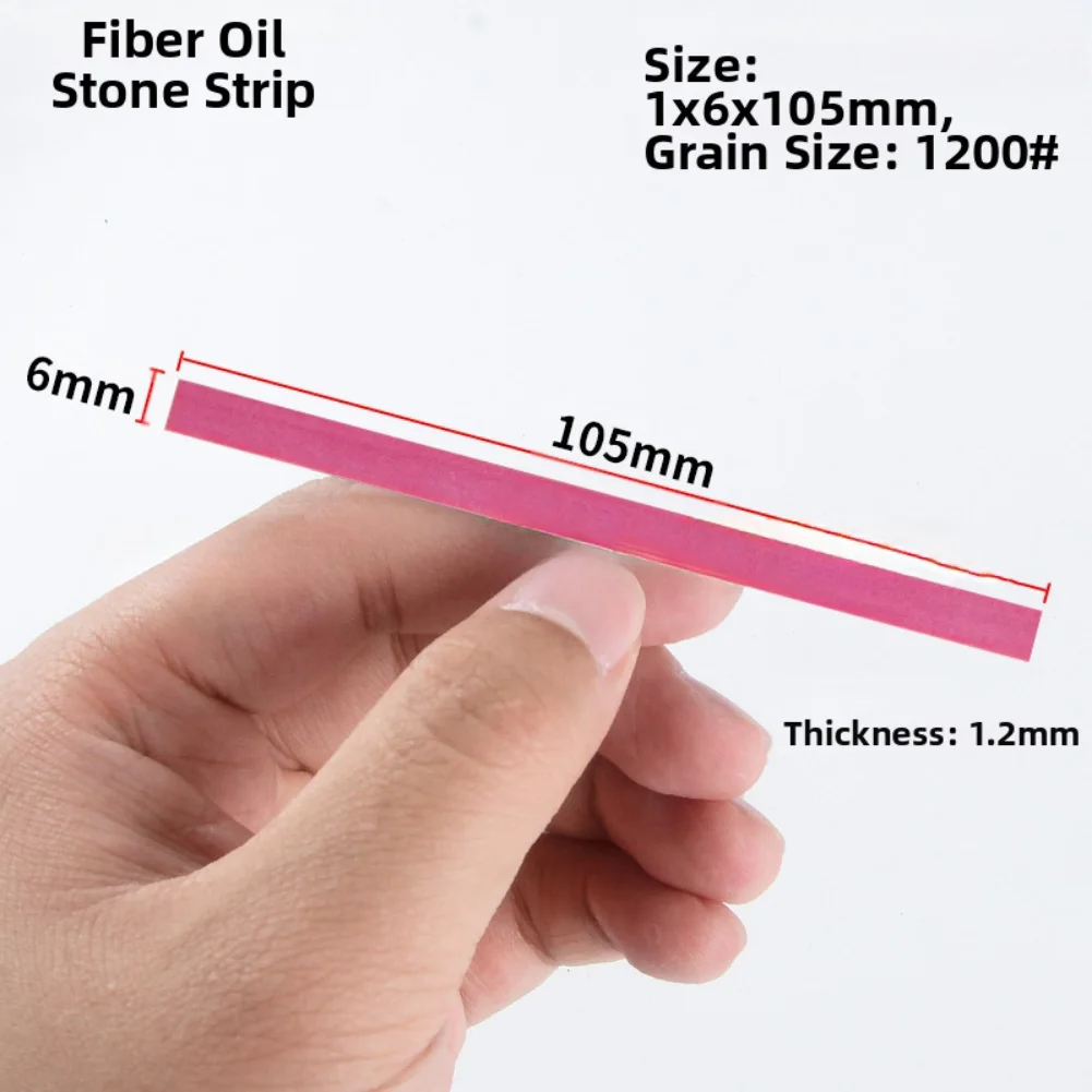For Ultra Thin 1mm Fiber Polishing Files Set 8 Grits For Mold Jewelry Watch Making Grinding Tools Pneumatic Manual Use