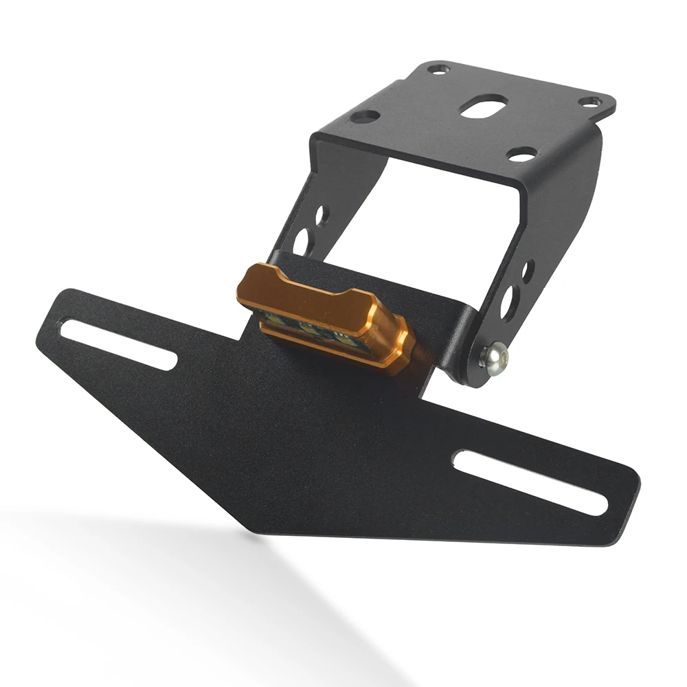 Motorcycle Rear License Plate Tail Frame Holder Bracket LED Light For KTM DUKE 125 250 390 200 2017 2018 2019 - 2023 2024 2020