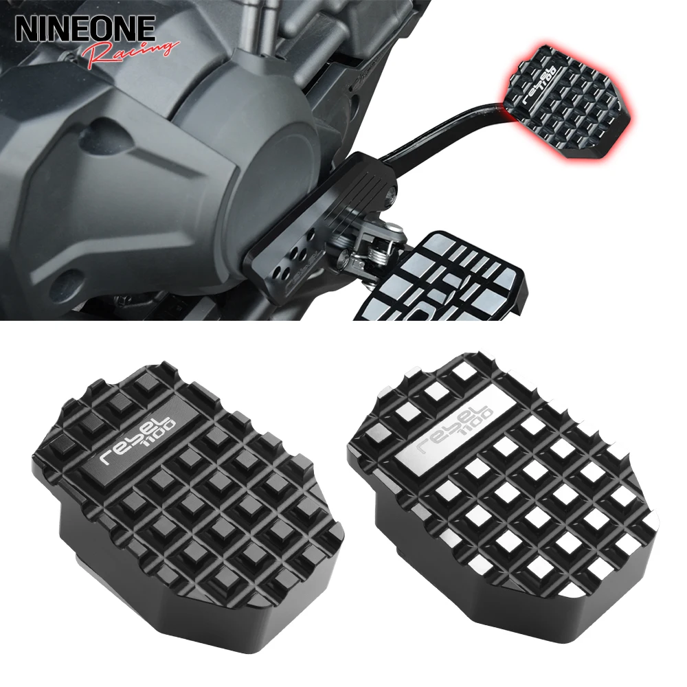 

Motorcycle Foot Brake Lever Pedal Enlarge Extension Rear Brake Peg Pad Extender For Honda Rebel CMX 1100 DCT CMX1100 2021-2025