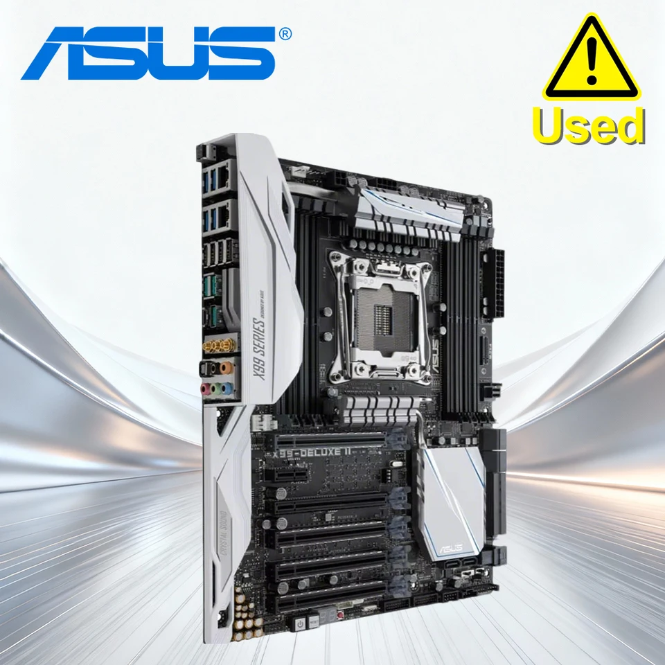 Placa-mãe Asus-X99-DELUXE II, LGA2011-v3, otimização de 5 vias