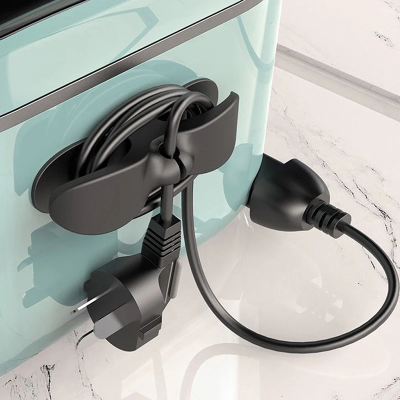 Cord Organizer for Appliances Upgraded Kitchen Winder Cable Management Wrapper Holder Set Air Fryer Coffee Maker Wire Fixer