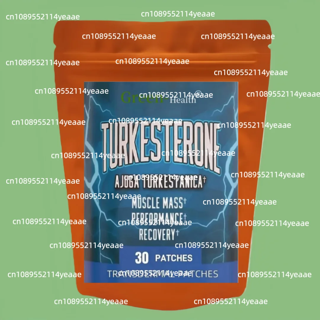 30 Patches Turkesterone Transdermal Patches Ajuga Turkestanica Improve Lean Muscle Mass, Exercise Performance