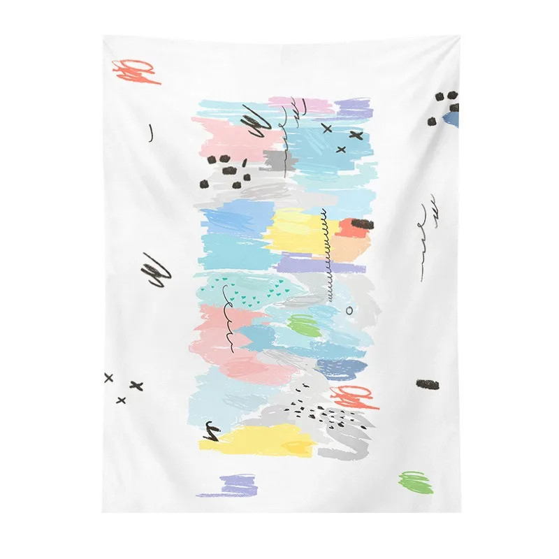 Modern Simple Background Hanging Cloth Bedroom Living Room Tapestry Home Wall Decoration Tapestry