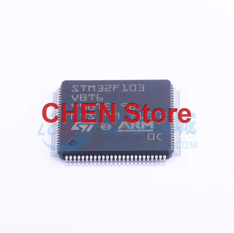 

6PCS NEW STM32F103VBT6 LQFP-100 Microcontroller chip Electronic Components In Stock BOM Integrated Circuit