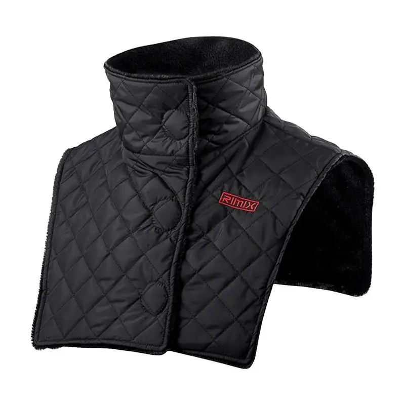 Motorcycle Black And Windproof Neck Warmer Warmth And Comfort Widened Chest Area To Avoid Neck Leakage In Cold Suitable For Bike