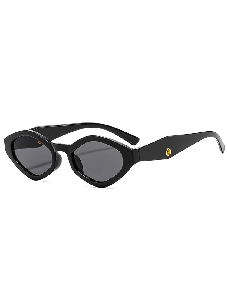 AliExpress Julyrays Cycling 2pcs Fashion Polygonal Shaped Women‘s Sunglasses Vintage Small Frame Punk Hip-hop Sun Glasses Outdoor Travel Eyewear