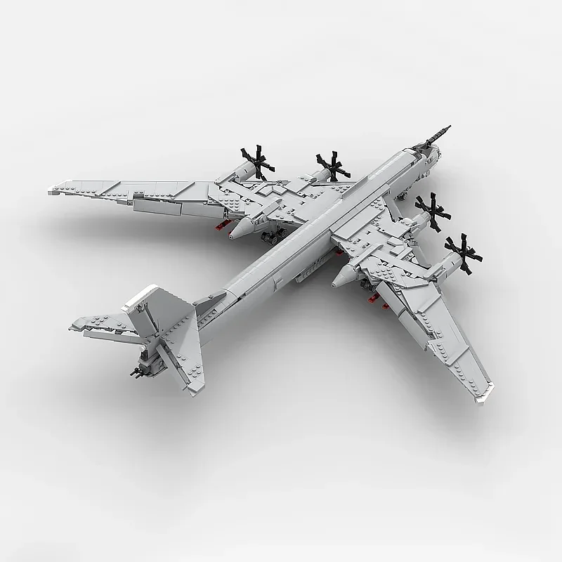 Moc Building Blocks Tupolev TU-95 Bear Bricks Model Toys - view 3